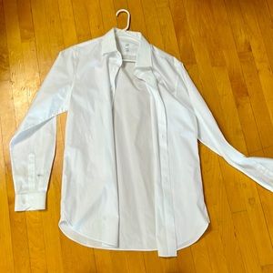 Black Tux white dress shirt 34/35 slim